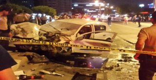 3 Otomobilin Karıştığı Kazada 1İ Çocuk 7 Yaralı