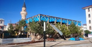 Başkan Mermer, Tarihi Cami Yıkılma Tehlikesi Yaşıyor