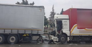 Manisada Trafik Kazası: 1 Yaralı