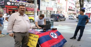 Zonguldak Kömürspora Katkı İçin Stand Açıp Bilet Sattılar