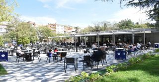 Çorlu Belediyesi Tarafından Yaptırılan Park Kafe Vatandaşlardan Tam Not Aldı