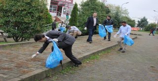 Düzce Üniversitesi Akçakoca Yerleşkesinde Çevre Temizliği Gerçekleştirildi