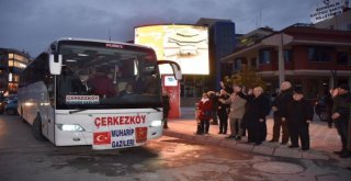 Başkan Albayrak Çerkezköylü Gazileri Sarıkamışa Uğurladı