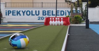 İpekyolunun ‘Çocuk Oyun Sokağı Göz Kamaştırıyor