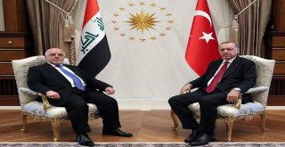 Cumhurbaşkanı Erdoğan, Irak Başbakanı İbadiyi Kabul Etti