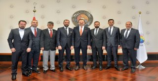 Kitso Yönetim Kurulu Tobb Başkanı Hisarcıklıoğlu İle Bir Araya Geldi
