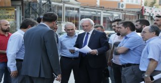 Başkan Saraçoğlu, Alt Yapı Çalışmalarını Yerinde İnceledi