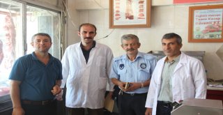 Samandağda Kasaplar Denetleniyor