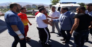 Mhpli Fendoğlundan, Yaralanan Taraftarlara Ziyaret
