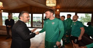 Timsaha Başkan Aktaş Morali