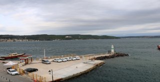 Gökçeadada Feribot Seferlerine Fırtına Engeli