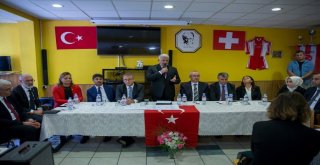 Tbmm Başkanı Yıldırım İsviçrede Lozan Türk Birliği Üyeleriyle Buluştu