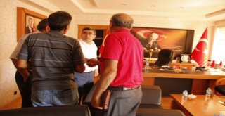 Vadefden Kaymakam Çetine Ziyaret