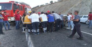 Çekici İle Çarpışan Otomobil Hurdaya Döndü: 1 Ölü, 1 Yaralı