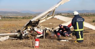 Uçak Kazasında Ölen Pilot Ve Yardımcısının Cenazeleri Adli Tıpa Gönderildi