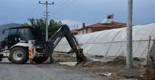 Ortacada Şiddetli Yağış Hayatı Olumsuz Etkiledi