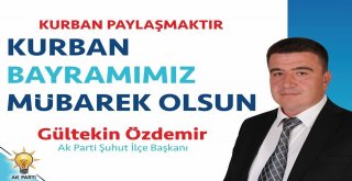Başkan Özdemir: Bayram Kardeşlik Ve Yardımlaşmadır