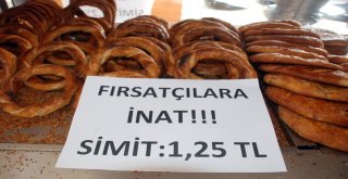 Fırsatçılara İnat Simit Fiyatlarını Düşürdü