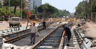 ANTALYA 'DA 3. ETAP RAYLI SİSTEM PROJESİ HIZLA İLERLİYOR