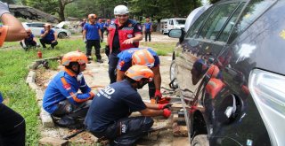 İtfaiye Ve Afaddan Gerçeği Aratmayacak Tatbikat