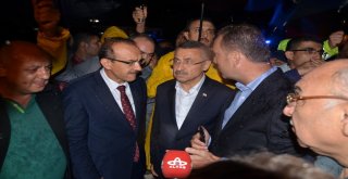 Cumhurbaşkanı Yardımcısı Fuat Oktay Fatsada