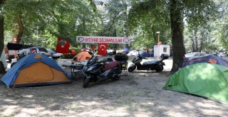 Türkiyenin Her Yerinden Motorcular Edirnede Buluştu