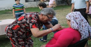 Menteşede Dede-Torun Buluşması