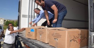 Kozlukta 45 Çiftçiye Çilek Fidesi Dağıtıldı
