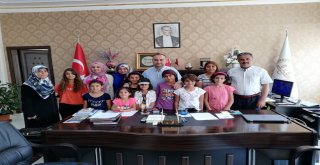 Yetiştirme Yurdu Öğrencileri Müftü Taşçı İle Bir Araya Geldi