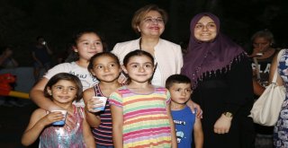 Konakta Açık Hava Sinema Keyfi Başladı