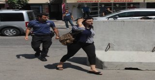 Kocasını Takip Edip Başka Kadınla Yakaladı