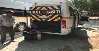 Kulada Jandarmadan Okul Servislerine Sıkı Denetim