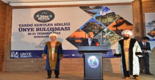 Kentlerin Tarihi Ünyede Konuşuldu