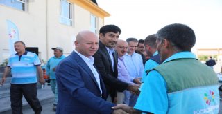 Başkan Çolakbayrakdar, Atölye Çalışanlarıyla Bayramlaştı