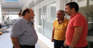 Başkan Özakcan Personeli İle Bayramlaştı