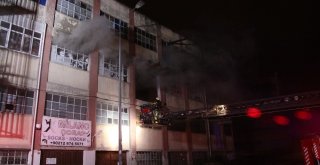 Bayrampaşada Çorap Fabrikasında Yangın