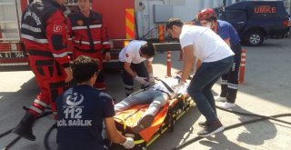 Bartın Devlet Hastanesindeki Yangın Tatbikatı Gerçeği Aratmadı