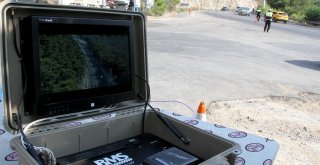 Fethiyede Helikopter İle Havadan Trafik Denetimi