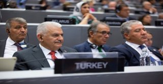 Binali Yıldırım Parlamentolararası Birlik Toplantısında