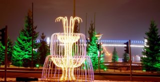 Büyükşehir Olimpiyat Kentini Işıl Işıl Aydınlattı