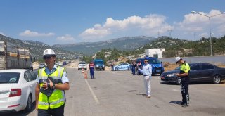 Kaymakam Nasır, Trafik Denetimine Katıldı