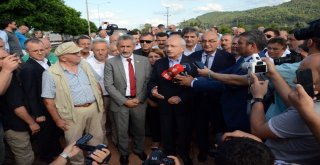 Chp Lideri Yıkılan Köprüyü Yerinde İnceledi