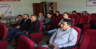 Afad-Sen Genel Başkanı Ayhan Çelik Kütahyada