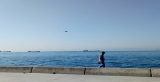 Teknesi Su Aldığı İçin Denize Atlayan Ve Kaybolan Serkan Kuloğlunu Arama Çalışmaları Sürüyor
