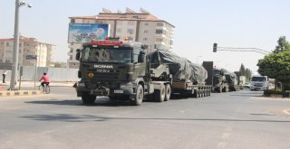İdlib Sınırına Obüs Ve Tank Sevkıyatı