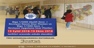Bigada Revizyon İmar Planı Askıya Çıktı