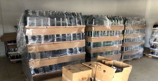 Alanyada Gümrük Kaçağı Ve Bandrolsüz İçki Operasyonu