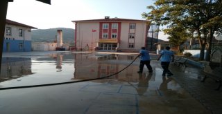 Balyada Okul Bahçeleri Pırıl Pırıl Oldu