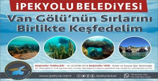 İpekyolu Belediyesi, Van Gölünün Sırlarını Birlikte Keşfedelim” Sloganıyla Dalgıçlık Kurslarını Başlattı