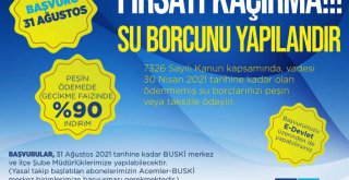 Su borçları yapılandırılıyor